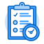 Projects Icon, clipboard,clock,projects