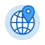 Regions Icon, globe,map,regions