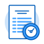 Timesheets Icon, clock,document,timesheets