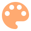 Color Palette Icon, color,palette