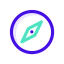 Discover Leaf Icon, discover,leaf,explore