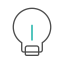 Discovery Lightbulb Icon, discovery,idea,lightbulb
