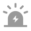 Alarm Lightning Icon, alarm,warning