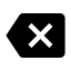 MD Backspace Icon, X,backspace,delete