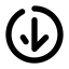 Down Arrow Icon, arrow,down