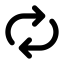 Repeat Icon (Two Arrows) Icon, refresh,repeat