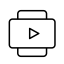 Video Icon (Play) Icon, video,media