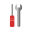Configurations Icon, configurations,screwdriver,wrench