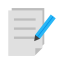 Edit Document Icon, document,edit document,pencil