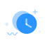 MBE Style Time Icon, time,clock
