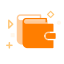 MBE Style Wallet Icon, wallet,finance