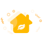 Orange Home Icon, home,orange