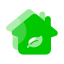 Green Home Icon, Green Home,Home