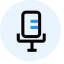 Voice Outbound Icon, microphone,voice outbound