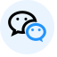 WeChat Icon, WeChat,social media