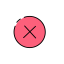 Shut Cross Icon, shut,cross