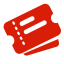 Coupon Icon (Red) Icon, coupon,red