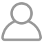 User Center Icon (Gray Outline) Icon, user center,outline