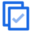 Administrative Standard Seal Approval Process Icon, administrative standard seal,approval process