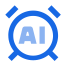 AI Working Hours Filling Process Icon, AI,working hours,filling