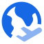 Overseas Business Trip Visa Application Process Icon, overseas business trip,visa application process