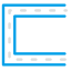 Midline Wall Icon, midline wall,construction