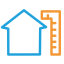 Room Measuring Tool Icon, room,measurement