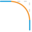 Rounded Corner Icon, rounded corner,curve
