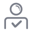 Follow Icon, follow,checkmark