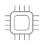 CPU Icon, CPU,chip,processing