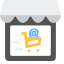 2 E - commerce Icon, cart,e - commerce,retail