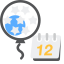 29 Activity Icon, activity,calendar,magnifier