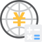 45 International Accounting Icon, accounting,finance,yen