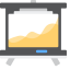 6 Slides Icon, presentation,screen,slides