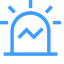 Early Warning Prediction Analysis Icon, analysis,early warning,prediction