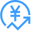 Income Situation Analysis Icon, income analysis,yen,situation analysis