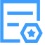 Selected Contract Management Icon, contract management,document,selected