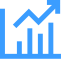 Selected Statistical Analysis Icon, statistical analysis,bar graph,selected