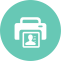 Personal Insurance Certificate Printing Icon, insurance certificate,personal,printing