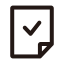 Check Document Icon, document,check