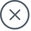 Fail Icon, fail,X