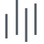 Flow Book Icon, bars,flow book