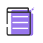 Colored Course Icon, colored,course,document