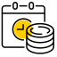 Account Period Icon, account period,calendar,finance