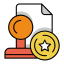 Signing Icon, signing,contract,stamp