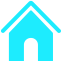 Home Icon (Blue House) Icon, home,house