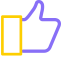 Like Icon, like,thumbs up,positive