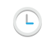 Clock Component Icon, clock,time