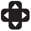 Control Pad Icon, control,pad,navigation