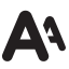 Font Size Icon, font,size,control